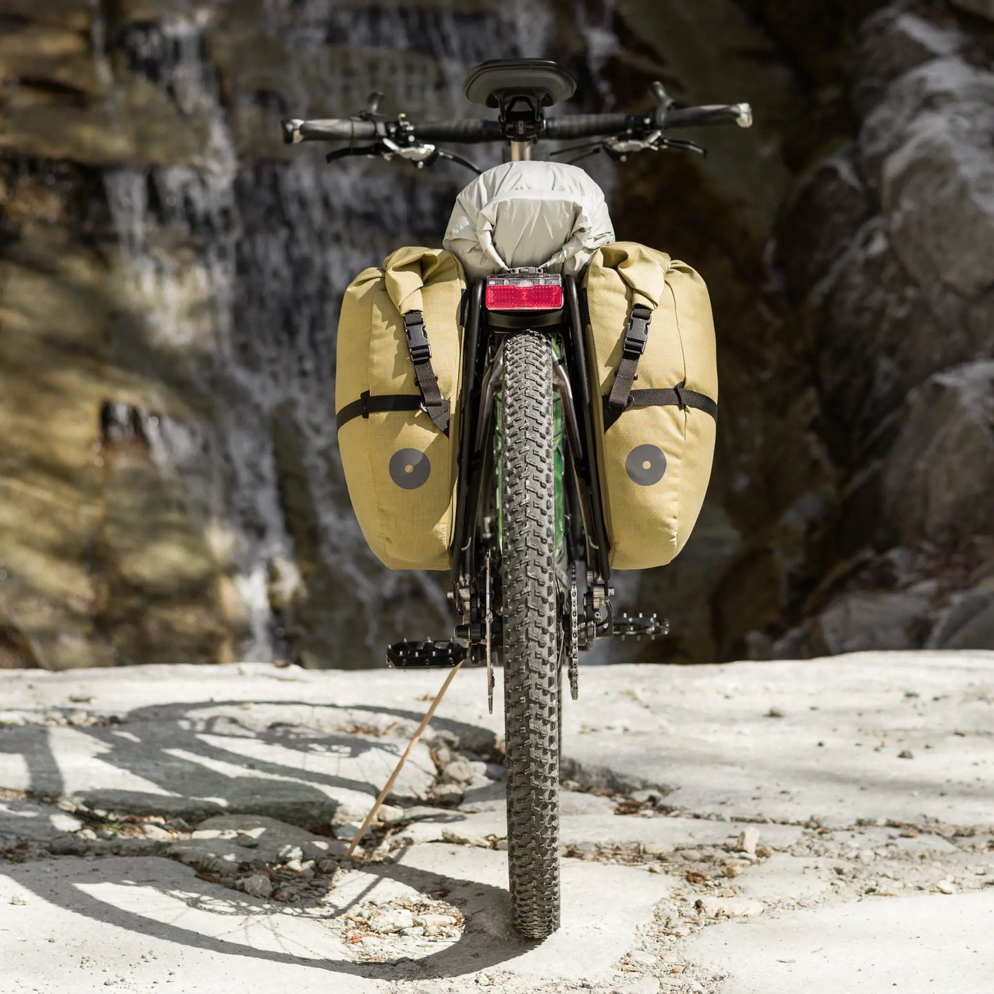 Mini Pannier 11 montiert mit Ansicht von hinten