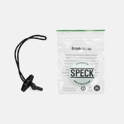 Speck Gear Break Strap mit Verpackung, Farbe Schwarz
