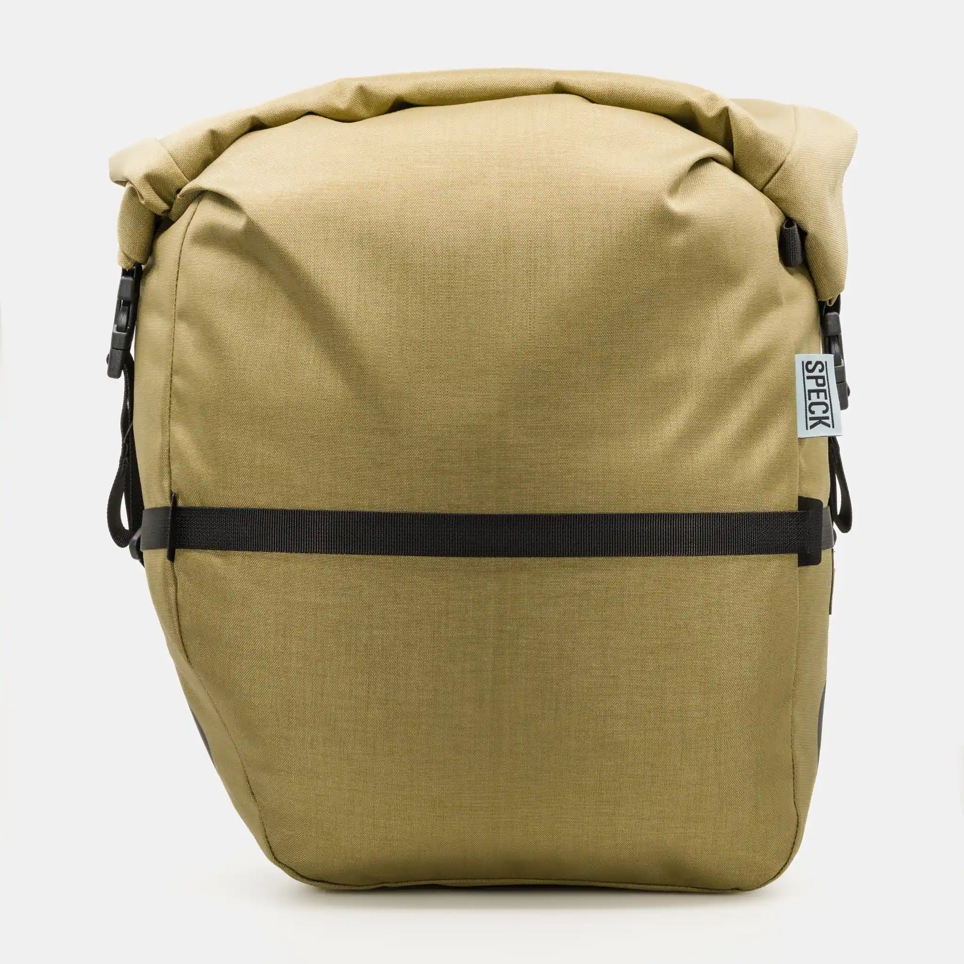 Speck Gear Packtasche in Ingwer – Bikepacking Mini Pannier frontal mit Rollverschluss und Kompressionsgurt