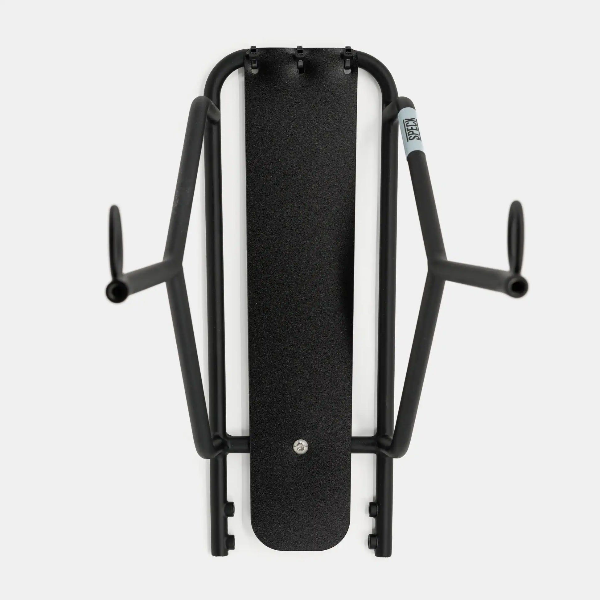 Y-Rack von unten mit Mudguard montiert